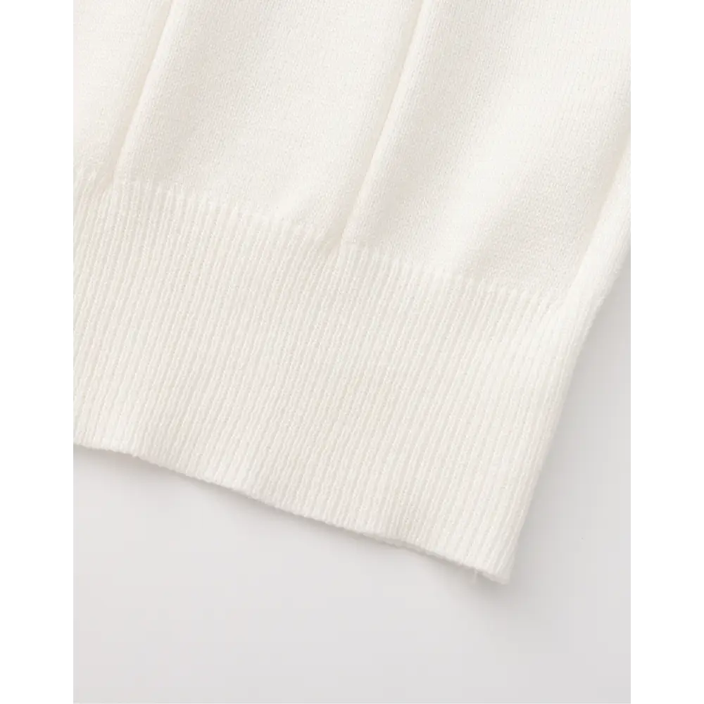 Retro Knit Polo Shirt
