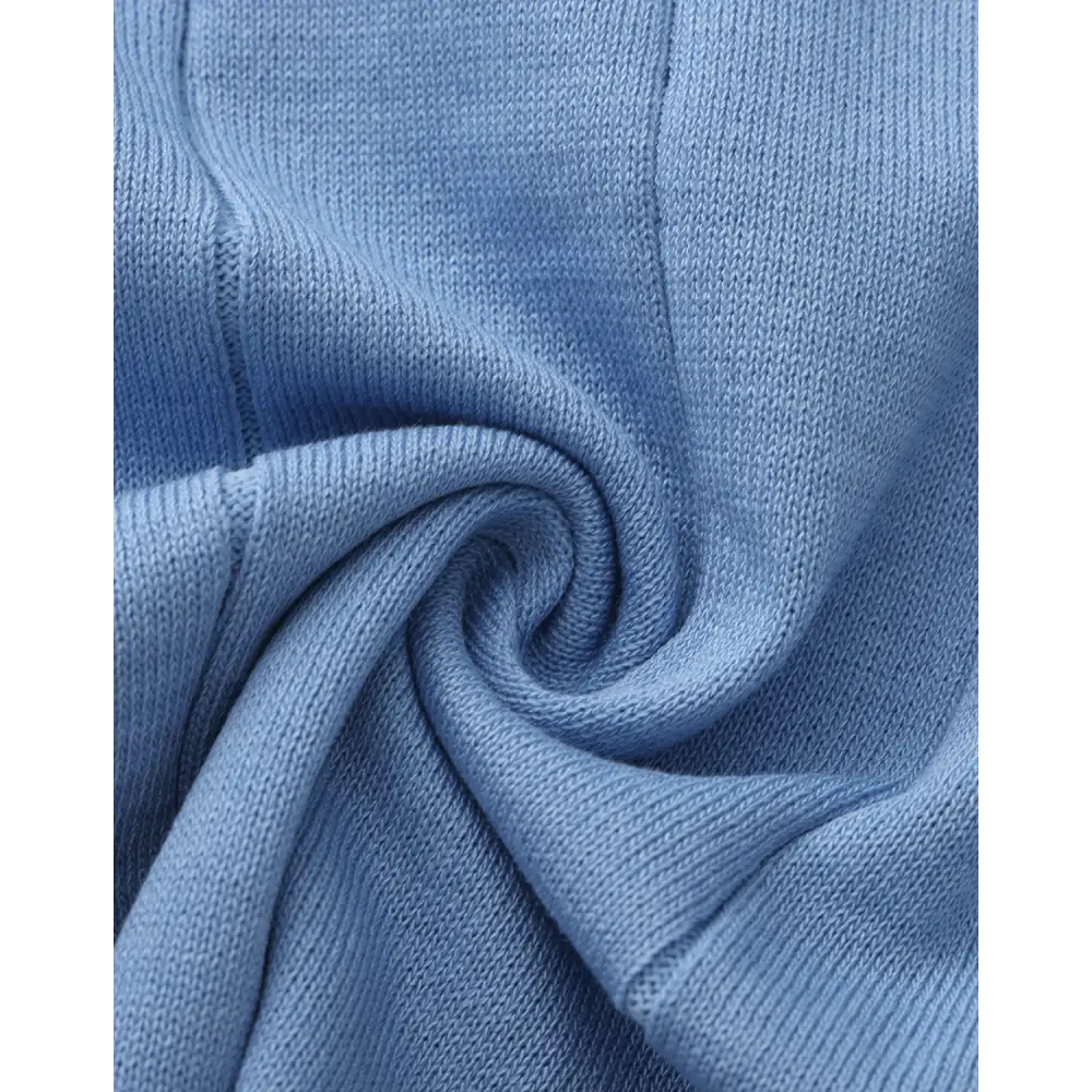Retro Knit Polo Shirt