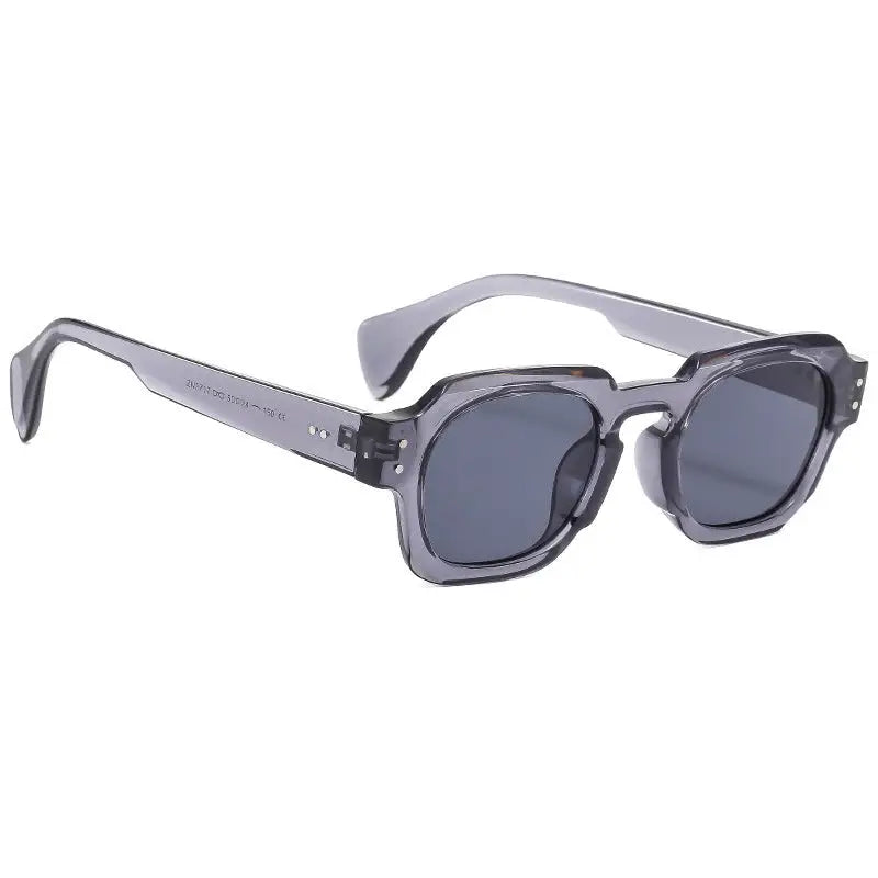 Retro Luxe Square Sunglasses - Gray