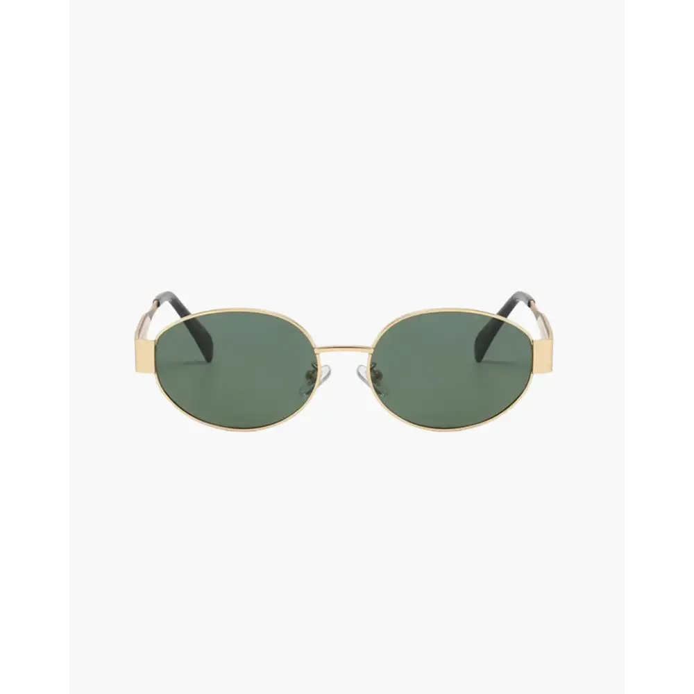 Retro Oval Sunglasses