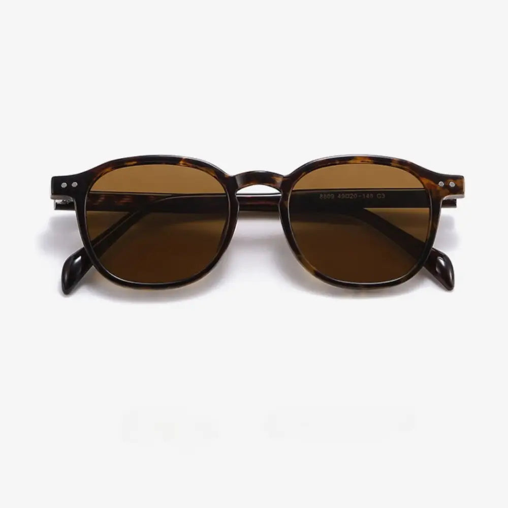 Retro Round Frame Sunglasses