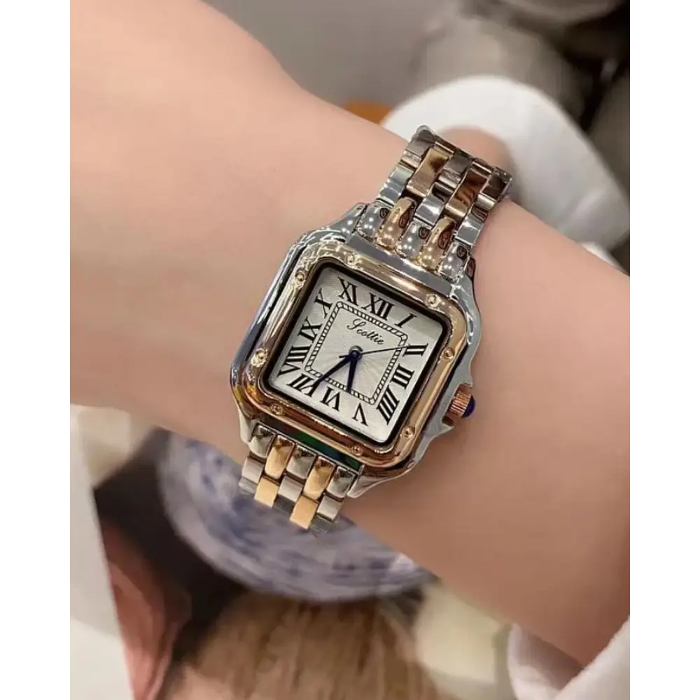 Rose Gold Steel Lady Watch