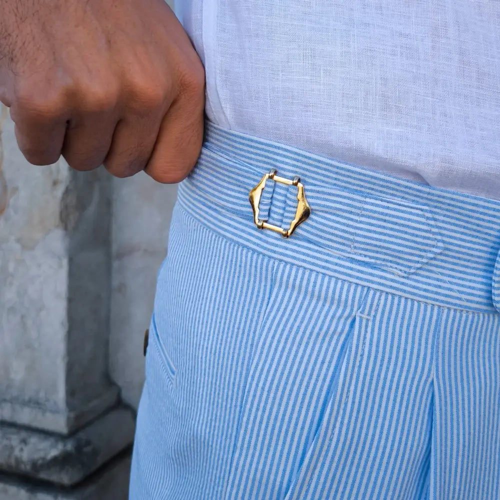 Seersucker Sartorial Trousers