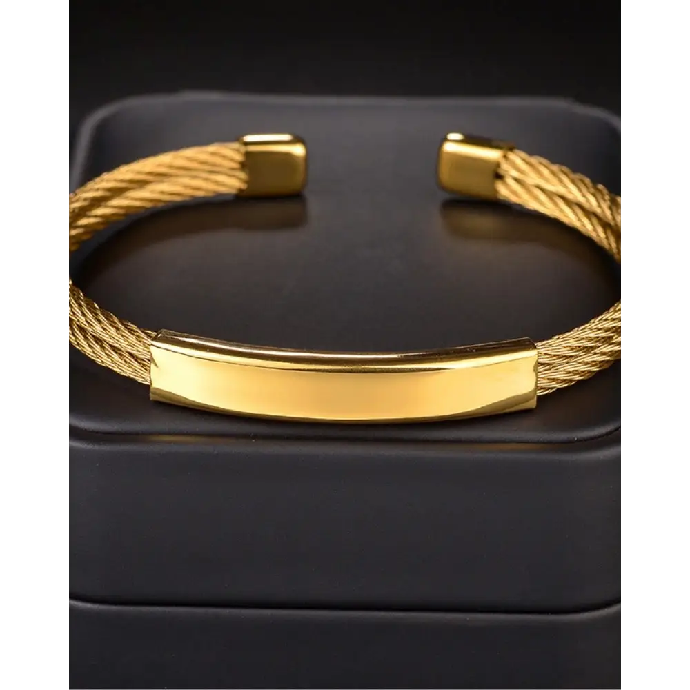 Signature Gold Cuff
