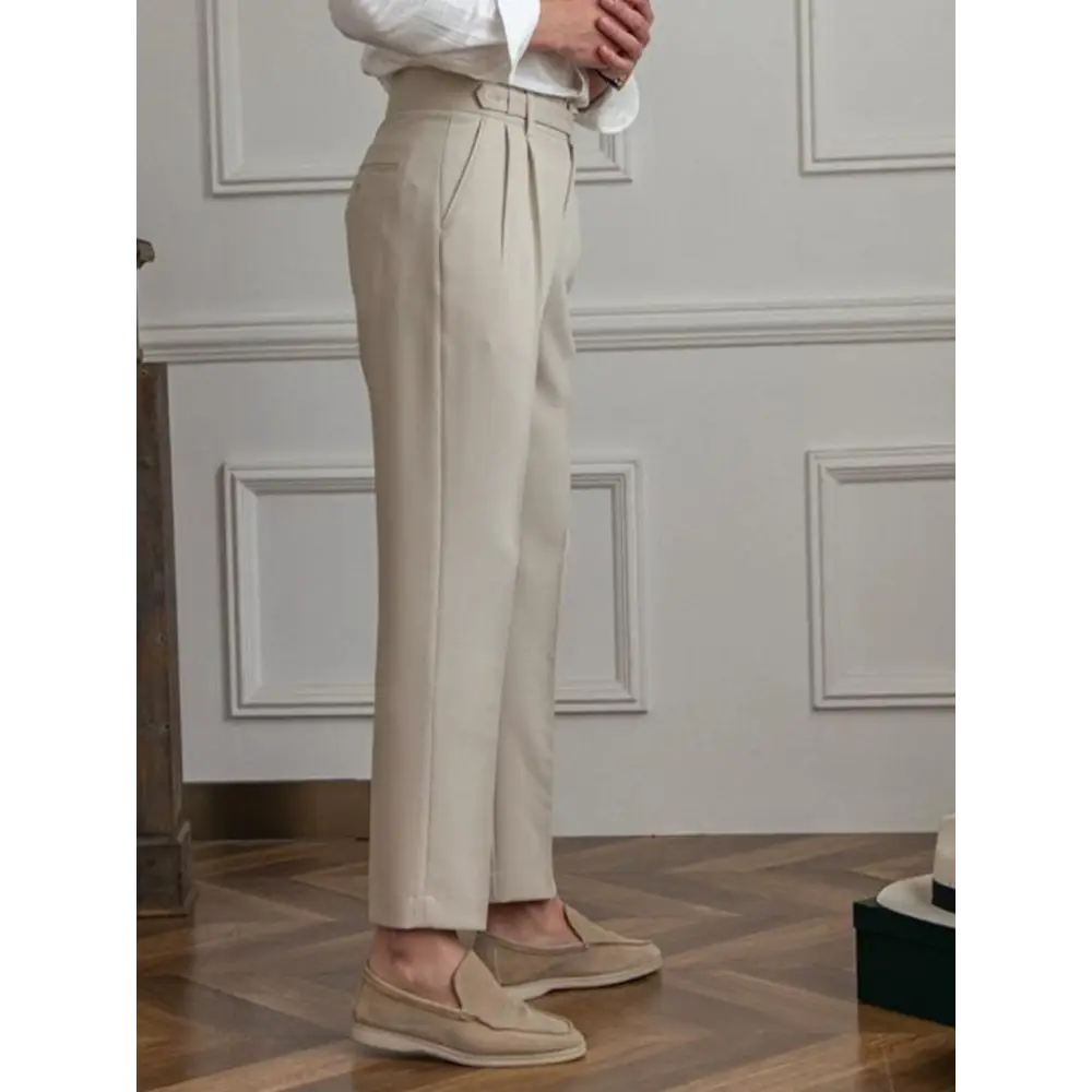 Signature Pleated Trousers
