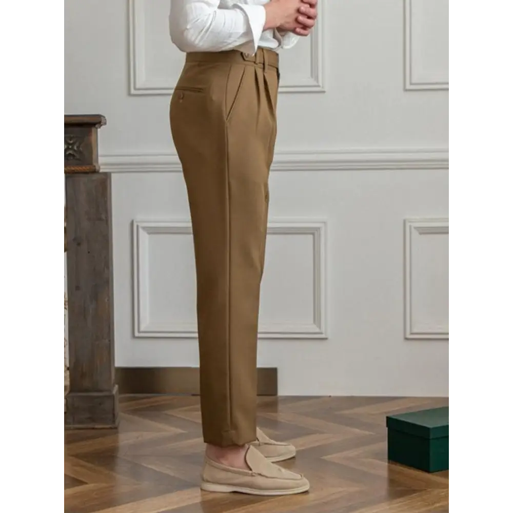 Signature Pleated Trousers