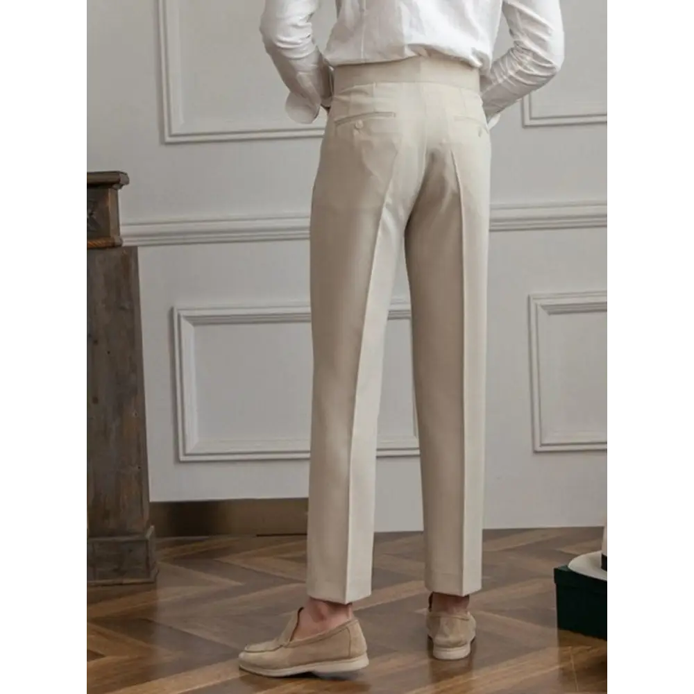 Signature Pleated Trousers