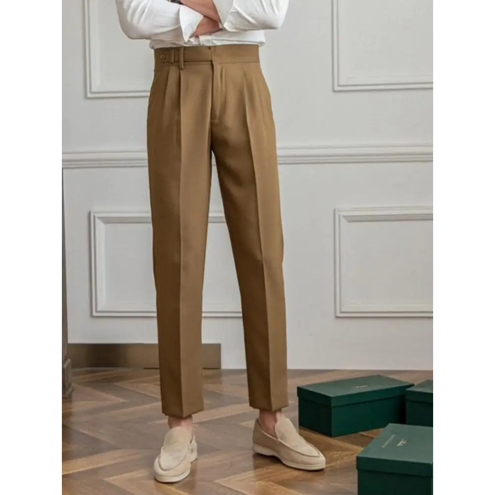 Signature Pleated Trousers