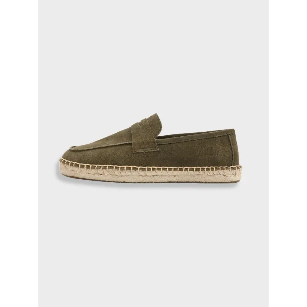Suede Espadrilles - Swamp Green / 37 / US 4 / UK 3
