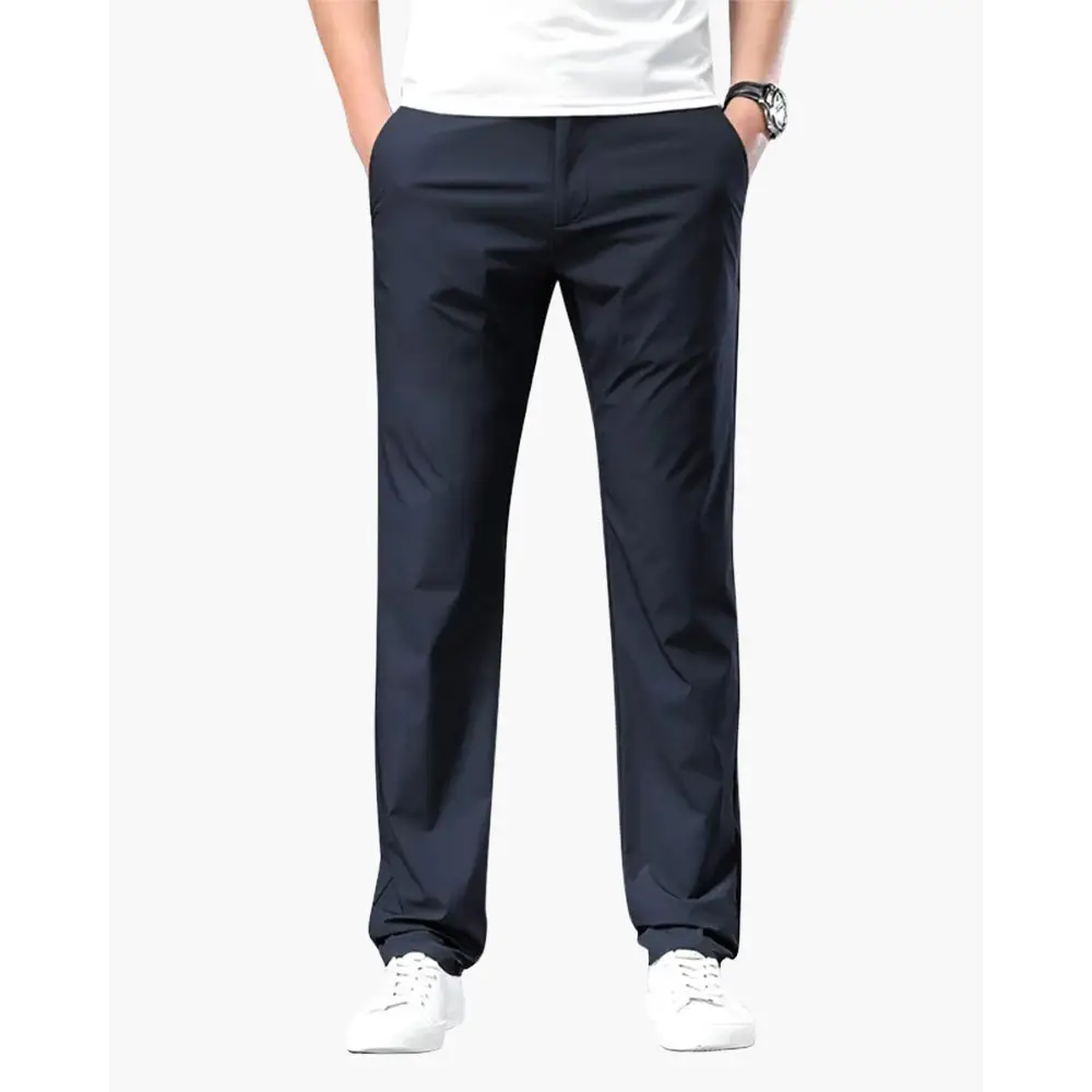 Tailored Chino Pants - Blue / 32