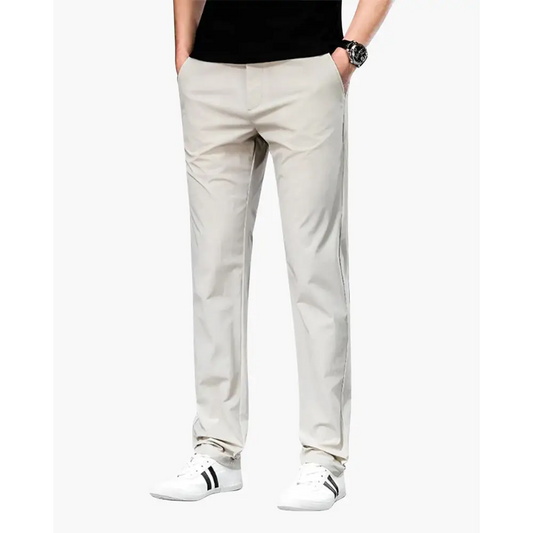 Tailored Chino Pants - White / 32