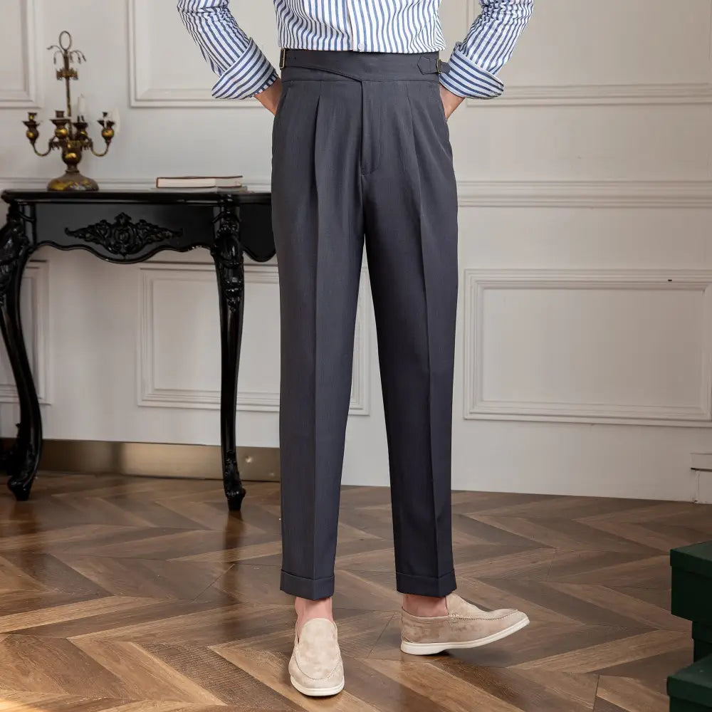 Tailored Pleated Trousers
