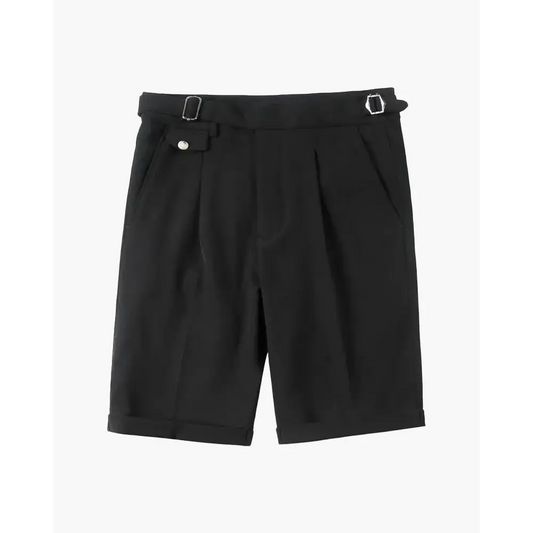 Tailored Short Pantalon - Black / 28