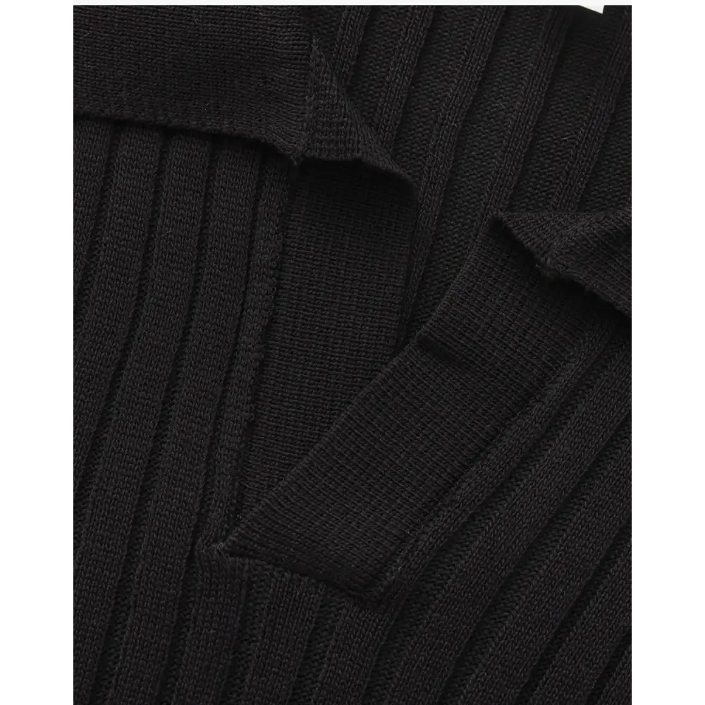 Textured Knit Polo