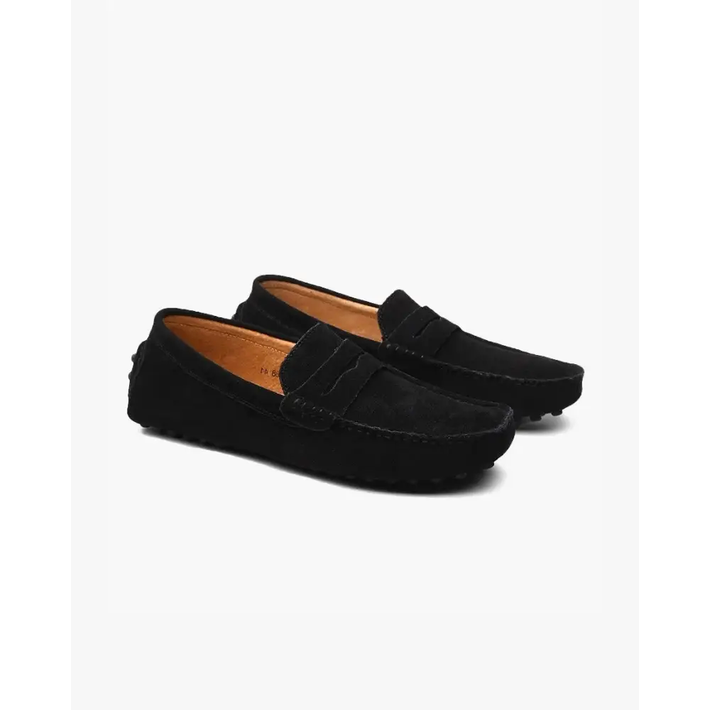 The Riviera Suede Loafers - Black / EU 38 / UK 5 / US 5.5