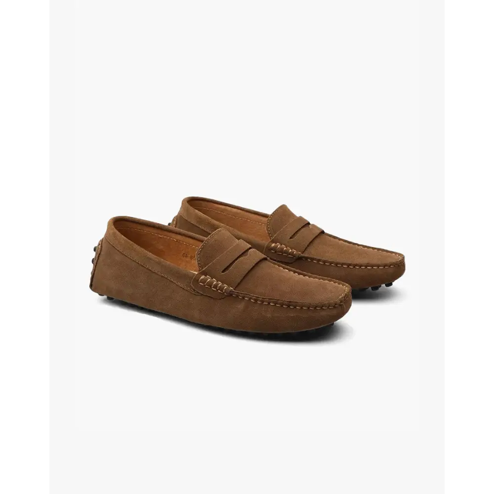 The Riviera Suede Loafers - Brown / EU 38 / UK 5 / US 5.5