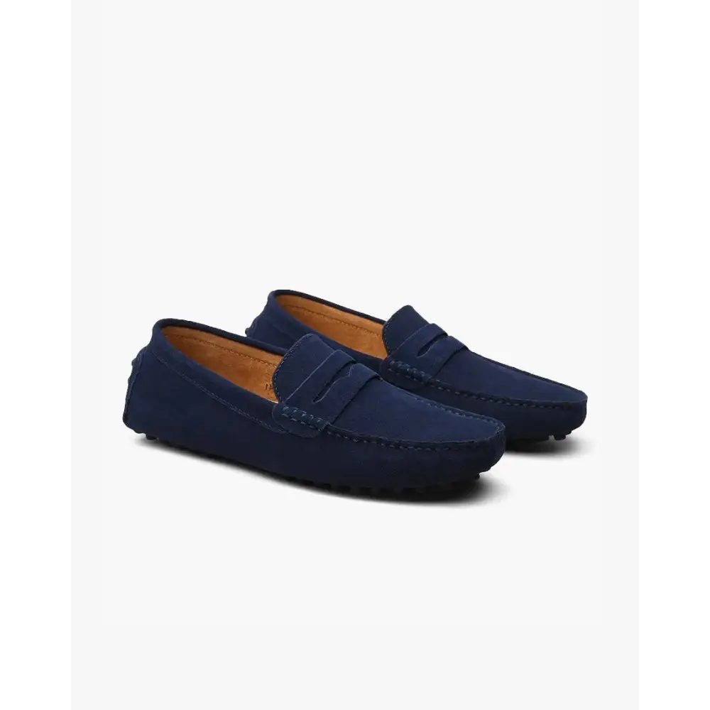 The Riviera Suede Loafers - Marine Blue / EU 38 / UK 5 / US 5.5