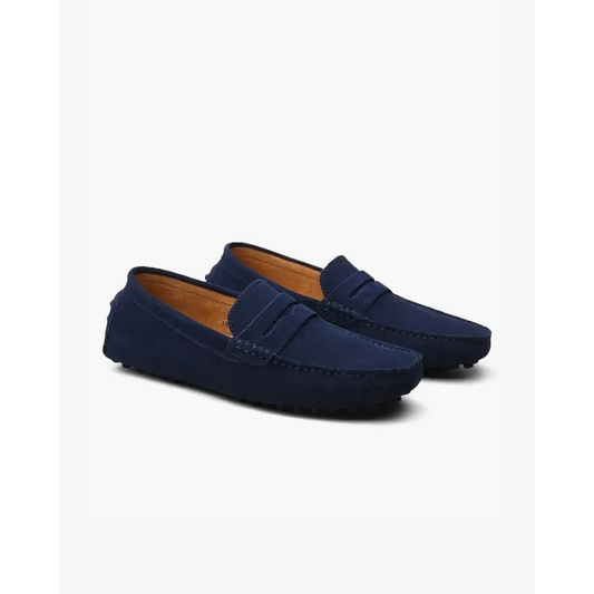 The Riviera Suede Loafers - Marine Blue / EU 38 / UK 5 / US 5.5