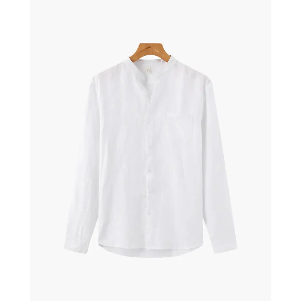 Timeless Linen Shirt - White / S