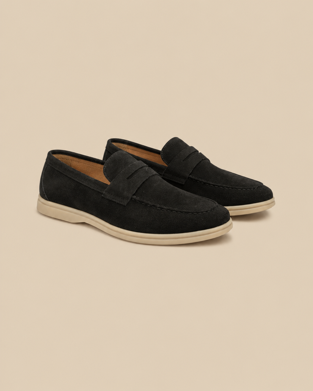 Urban Suede Loafers - Black EU 38 / UK 5 / US 5.5