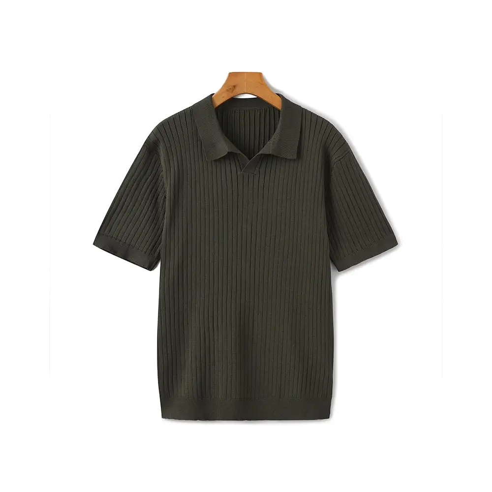 Valmont Textured Polo - Green / XS