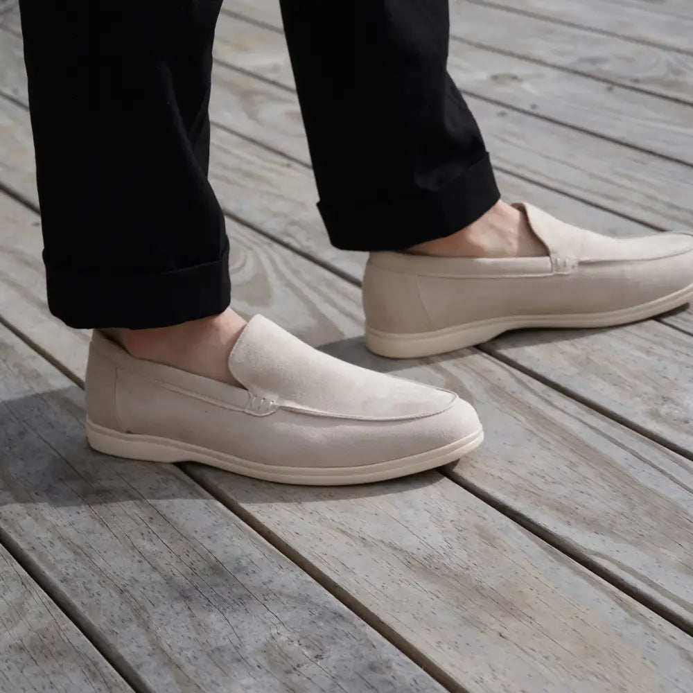 Velour Suede Loafers