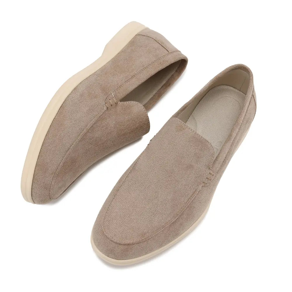 Velour Suede Loafers