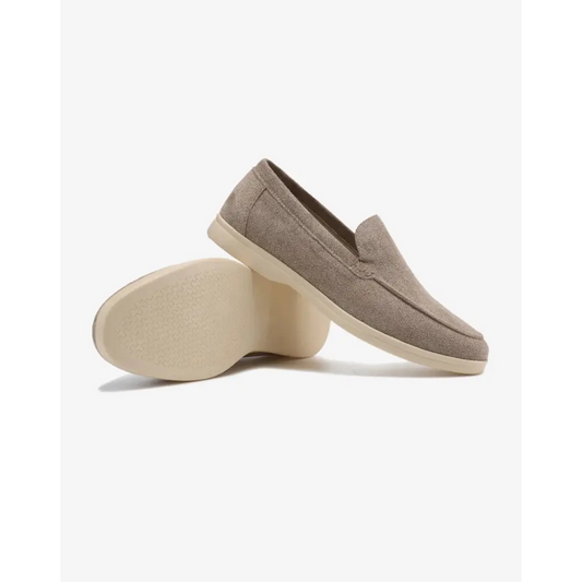Velour Suede Loafers - Mocha / EU 38 / US 5 / UK 4