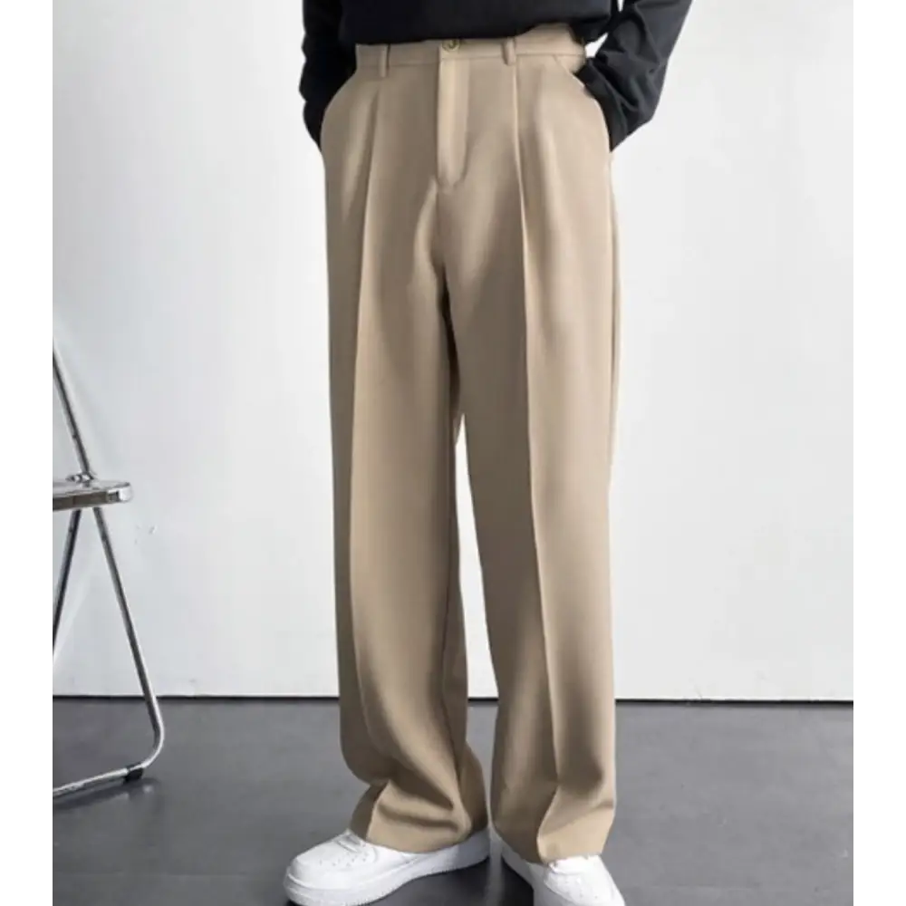Wide-Leg Relaxed Trousers