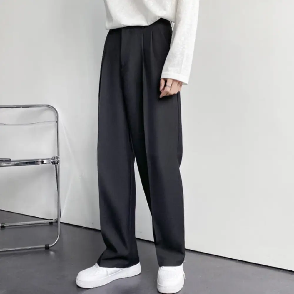 Wide-Leg Relaxed Trousers