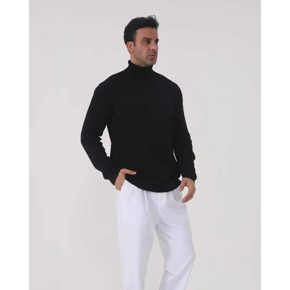 Winter Slim Fit Knit Turtleneck