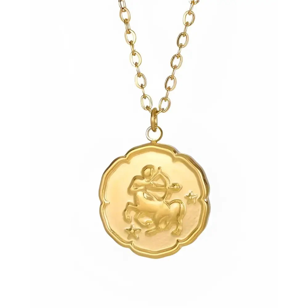 Zodiac Astrological Necklace - Sagittarius