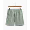 Breezy corduroy shorts in green, size small, flat lay front view