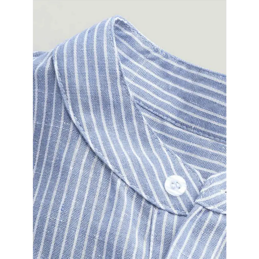 Capri Linen Grandad Shirt