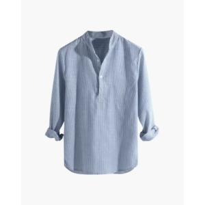 Capri Linen Grandad Shirt