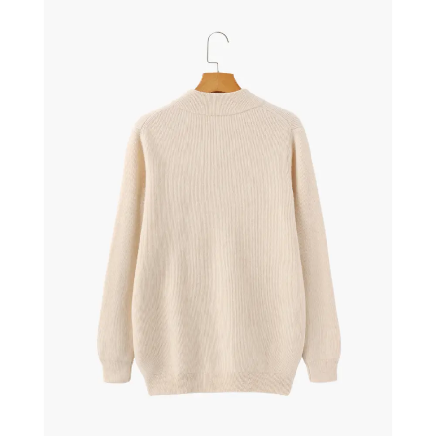 Cashmere Half-Zip Sweater