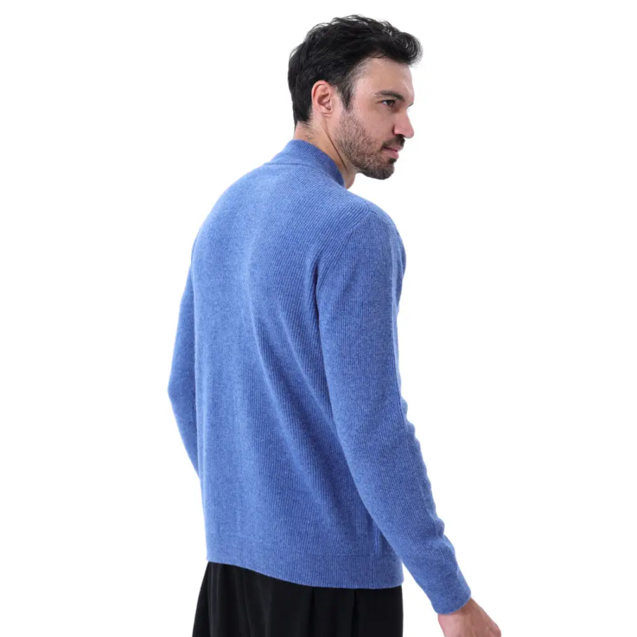 Cashmere Half-Zip Sweater
