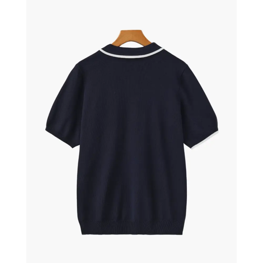 Classic Knit Polo Shirt