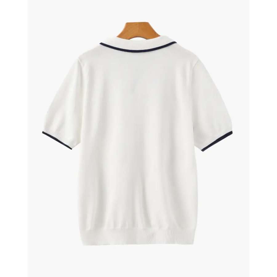 Classic Knit Polo Shirt