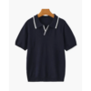 Classic Knit Polo Shirt - Navy / XS