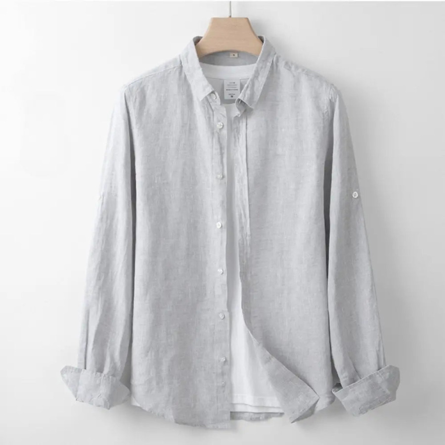 Classic Linen Long Sleeve Shirt