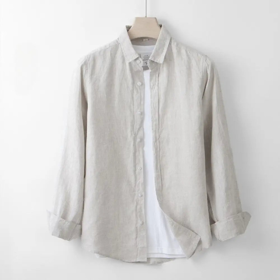 Classic Linen Long Sleeve Shirt