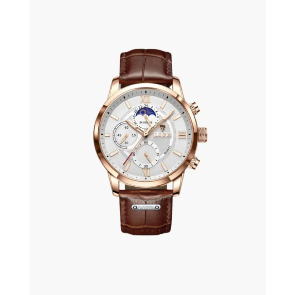 Classic Moonphase Chronograph Watch