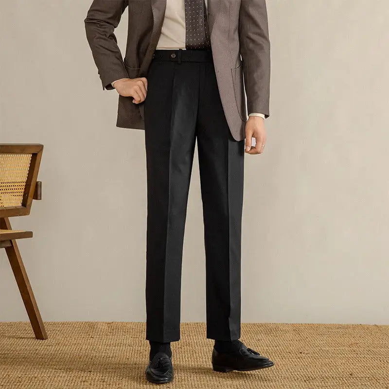 Classic Sartorial Trousers - Black / 27
