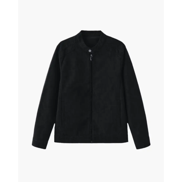 Classic Suede Zip Jacket