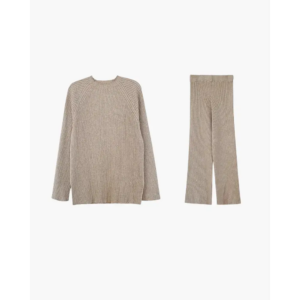 Cozy Ribbed Knit Loungewear Set