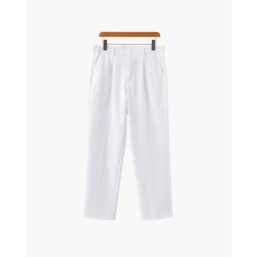 Haussmann pants fabric texture cotton polyester blend