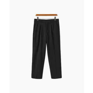 haussmann-wide-leg-pants-black-s-905 Haussmann wide leg pants black size small flat lay