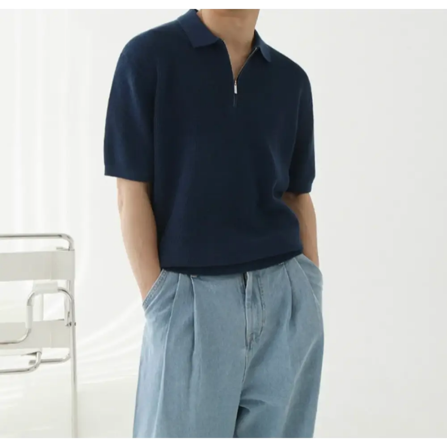 Heritage Zip Polo Shirt