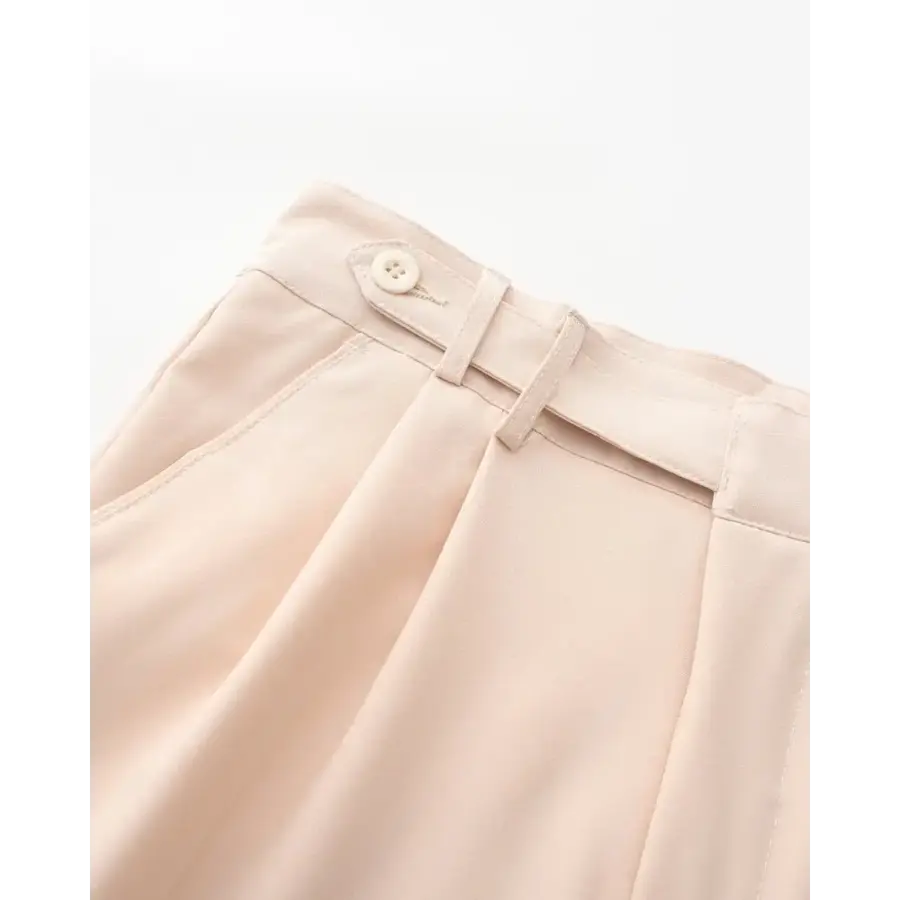 High Waist Tailored Pants